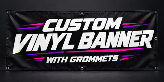 Custom Banner Sized To Fit Your Needs!