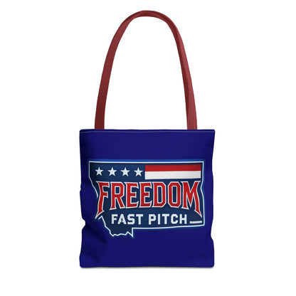 Freedom Fastpitch Softball Tote Bag