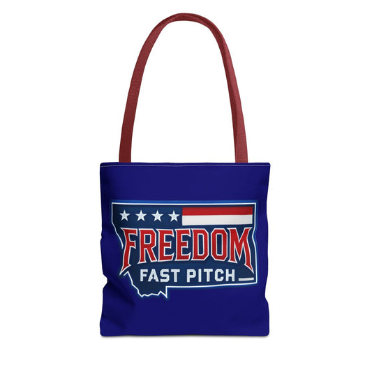 Freedom Fastpitch Softball Tote Bag
