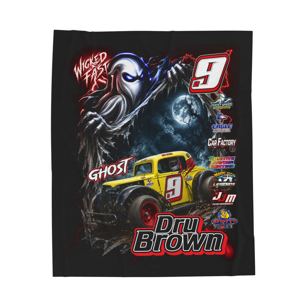 DRU BROWN #9 Blanket INEX LEGEND