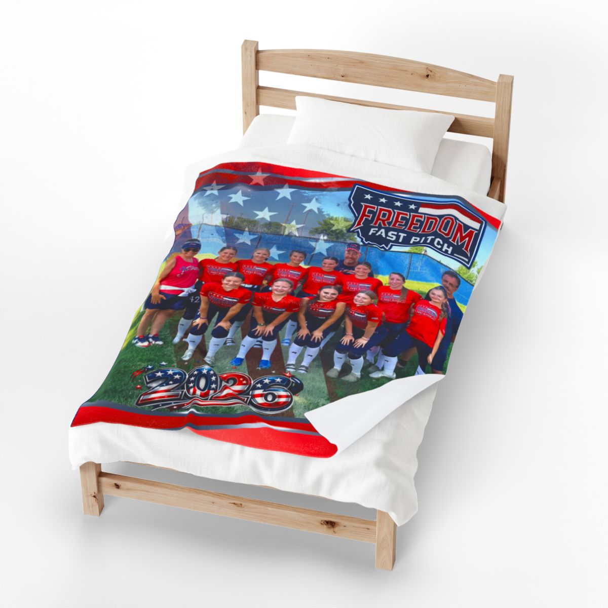 Montana Freedom Plush Blanket 2026